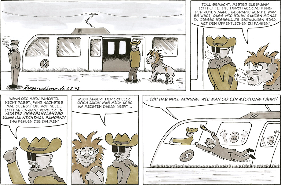 Öffentlich fahren nervt!