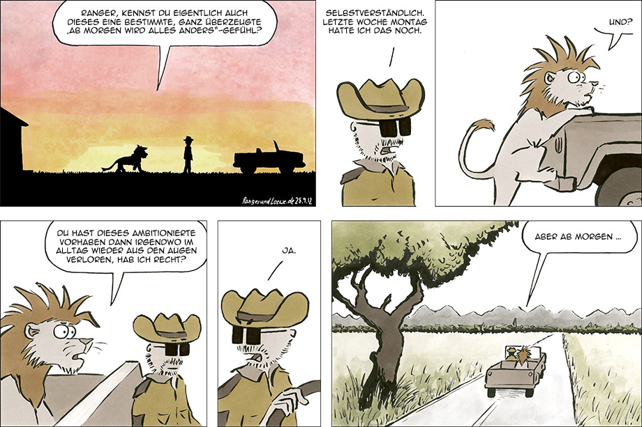 Ab morgen wird Alles anders