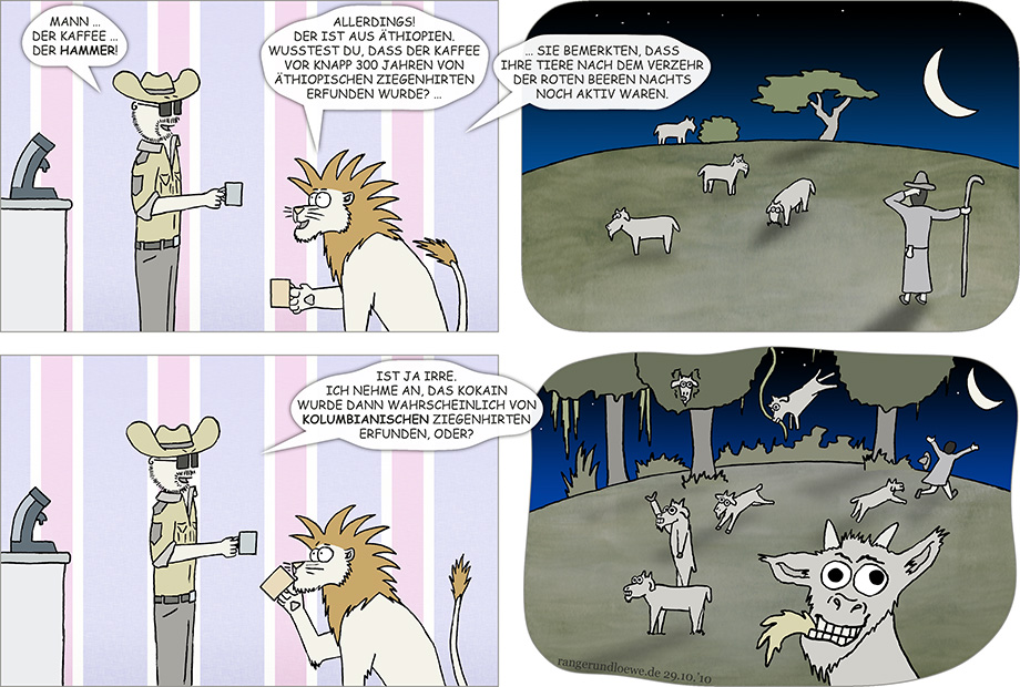 Innovationen – dank Ziegendoping!