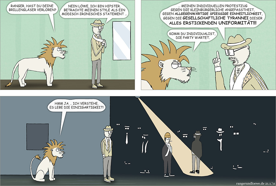 Ranger und der Hipster-Individualismus